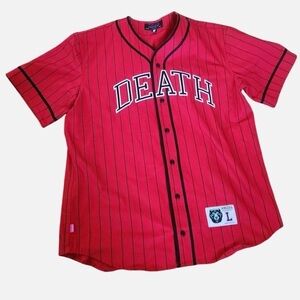 MNWKA Red & Black Pinstripe Jersey